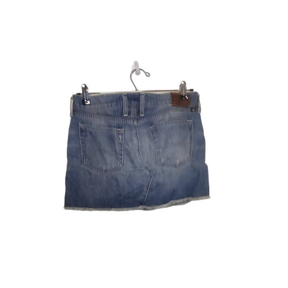 Lucky Brand- Denim blue jean skirt size 2/26 - Picture 3 of 4